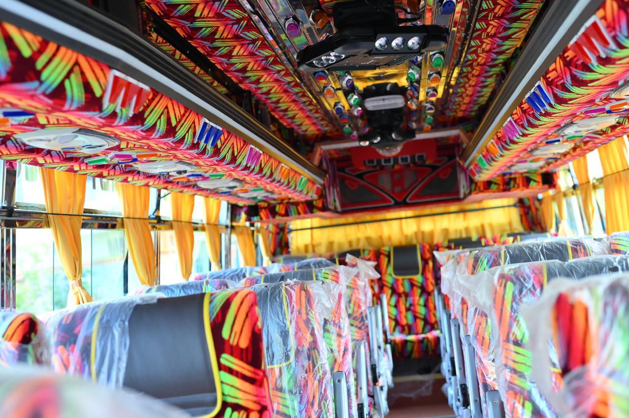 35 Seater Bus Interior