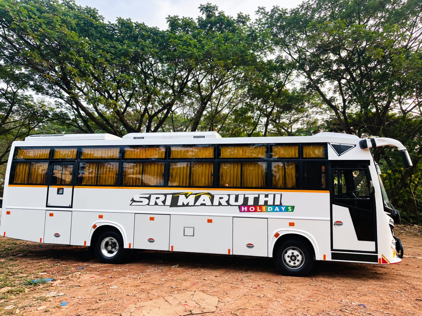35 Seater Bus Side View